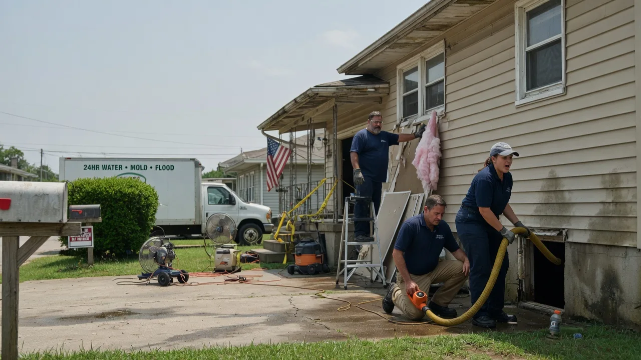 Water Damage Repair in Luxemburg, IA near me